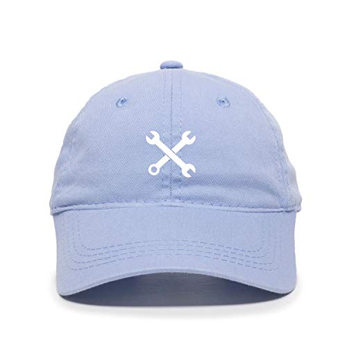 Berretto baseball chiave meccanica cotone ricamato regolabile cappello papà - Foto 9 di 19