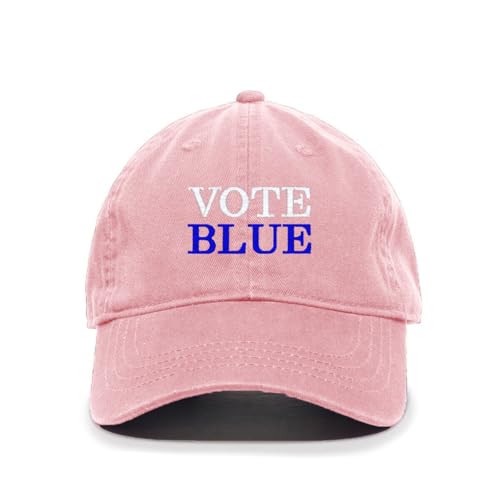 Vote Blue Election Democrats Embroidered Baseball Cap Adjustable Dad Hat - Picture 10 of 19