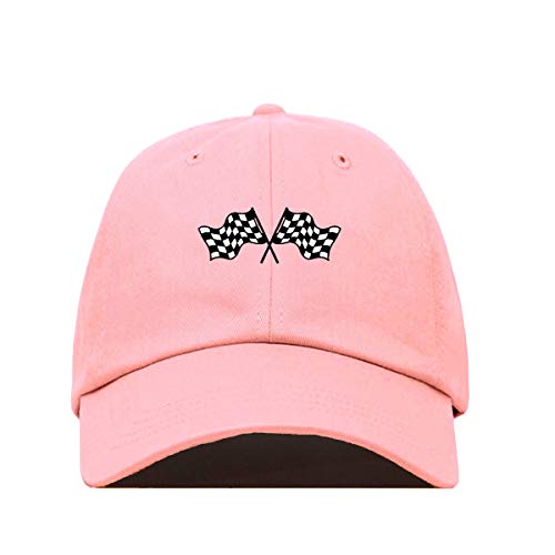 Race Flags Baseball Cap Embroidered Cotton Adjustble Dad Hat