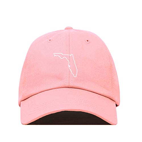 Cappello da baseball Florida Map Outline papà cotone ricamato regolabile cappello papà - Foto 10 di 19