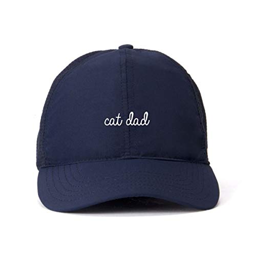 Cat Dad Baseball Cap Embroidered Cotton Adjustable Dad Hat - Picture 11 of 19