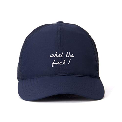 What The F*ck! Baseball Cap bestickt Baumwolle verstellbar Papa Mütze - Bild 11 von 19