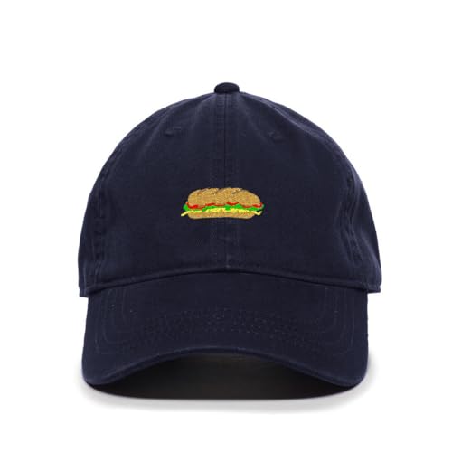 Sandwich Embroidered Baseball Cap Cotton Adjustable Dad Hat - Bild 11 von 19