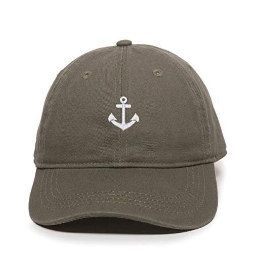 Anker Baseball Cap bestickt Baumwolle verstellbar Papa Mütze - Bild 12 von 19