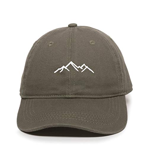 Mountain Outdoors Baseball Cap Embroidered Cotton Adjustable Dad Hat - Picture 12 of 19