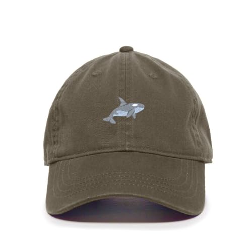 Killer Whale Embroidered Baseball Cap Cotton Adjustable Dad Hat - Picture 12 of 19