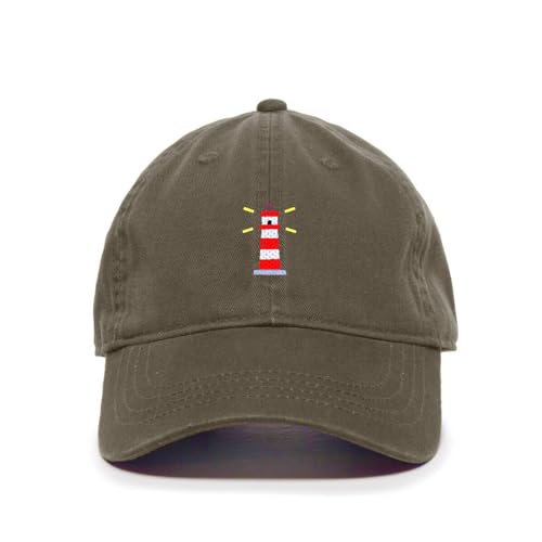 Lighthouse Embroidered Baseball Cap Cotton Adjustable Dad Hat - Picture 12 of 19