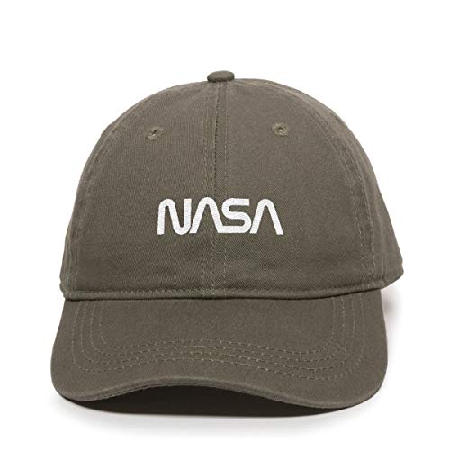 Retro NASA Logo Baseball Cap bestickt Baumwolle verstellbar Papa Mütze - Bild 12 von 19