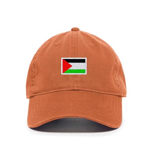 Palestine Flag Embroidered Baseball Cap Cotton Adjustable Dad Hat - Picture 13 of 19