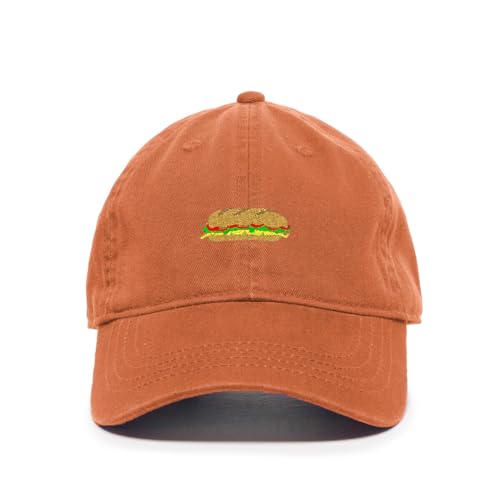 Sandwich Embroidered Baseball Cap Cotton Adjustable Dad Hat - Bild 13 von 19
