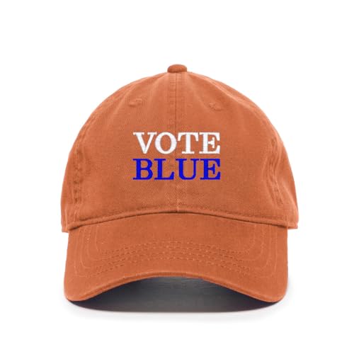 Vote Blue Election Democrats Embroidered Baseball Cap Adjustable Dad Hat - Picture 13 of 19