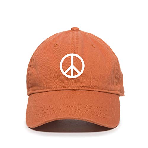 Baseballmütze Peace Logo bestickt Baumwolle verstellbar Papa Mütze - Bild 13 von 19