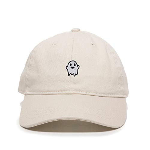 Ghost Baseball Cap Embroidered Cotton Adjustable Dad Hat - Picture 13 of 18