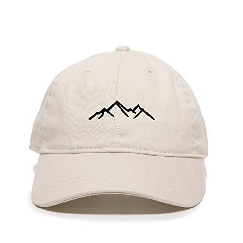 Mountain Outdoors Baseball Cap Embroidered Cotton Adjustable Dad Hat - Picture 14 of 19