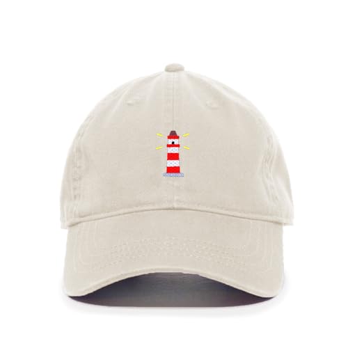 Lighthouse Embroidered Baseball Cap Cotton Adjustable Dad Hat - Picture 14 of 19