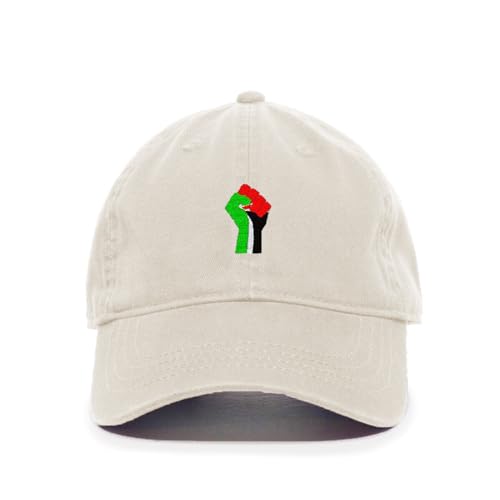 Palestine Fist Free Palestine Embroidered Baseball Cap Cotton Adjustable Dad Hat - Picture 14 of 19
