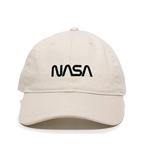 Retro NASA Logo Baseball Cap bestickt Baumwolle verstellbar Papa Mütze - Bild 14 von 19