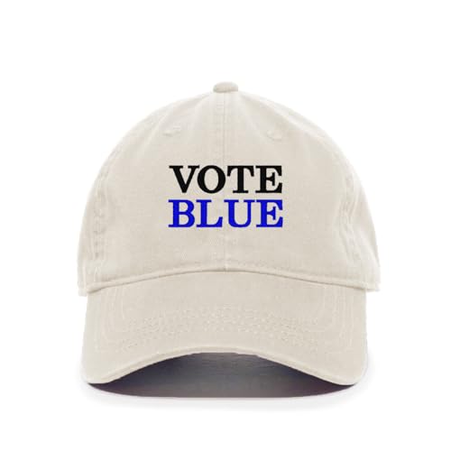 Vote Blue Election Democrats Embroidered Baseball Cap Adjustable Dad Hat - Picture 14 of 19