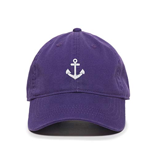 Anker Baseball Cap bestickt Baumwolle verstellbar Papa Mütze - Bild 15 von 19