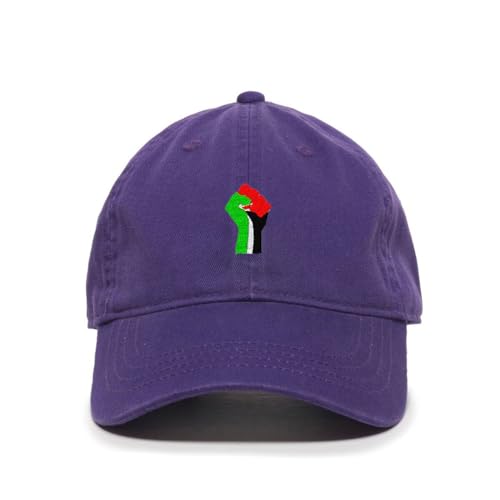 Palestine Fist Free Palestine Embroidered Baseball Cap Cotton Adjustable Dad Hat - Picture 15 of 19