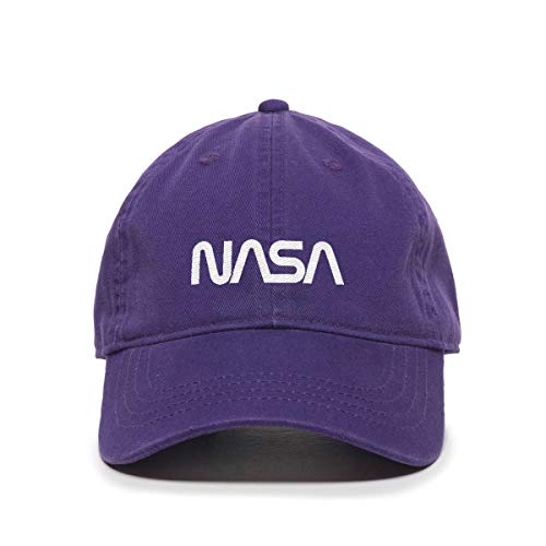 Retro NASA Logo Baseball Cap bestickt Baumwolle verstellbar Papa Mütze - Bild 15 von 19