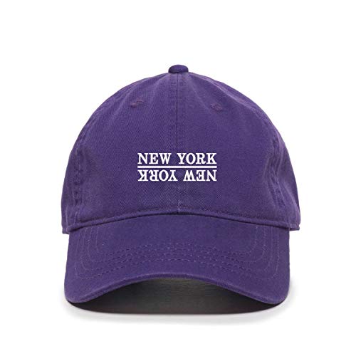 New York Baseball Cap Embroidered Cotton Adjustable Dad Hat - Picture 15 of 19