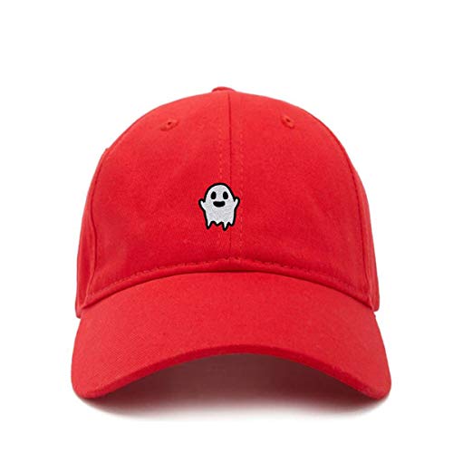 Ghost Baseball Cap Embroidered Cotton Adjustable Dad Hat - Picture 15 of 18