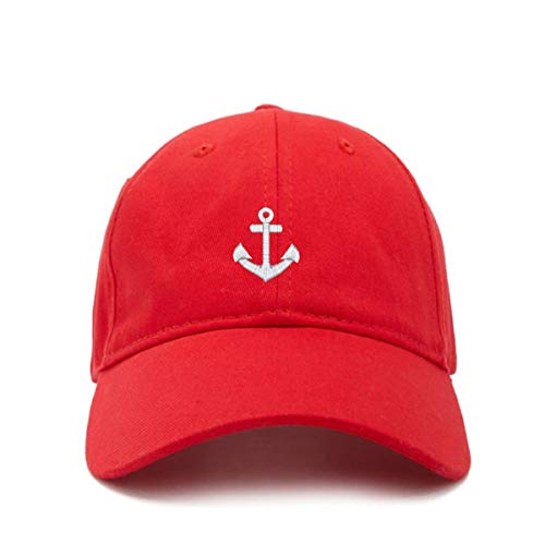 Anker Baseball Cap bestickt Baumwolle verstellbar Papa Mütze - Bild 16 von 19