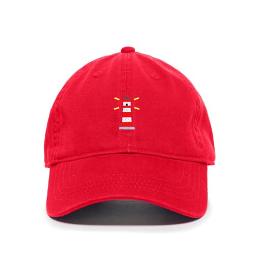 Lighthouse Embroidered Baseball Cap Cotton Adjustable Dad Hat - Picture 16 of 19