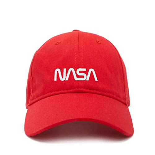 Retro NASA Logo Baseball Cap bestickt Baumwolle verstellbar Papa Mütze - Bild 16 von 19