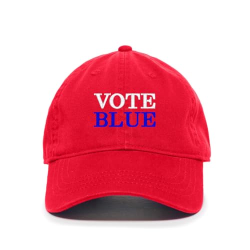 Vote Blue Election Democrats Embroidered Baseball Cap Adjustable Dad Hat - Picture 16 of 19