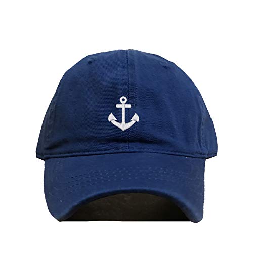 Anker Baseball Cap bestickt Baumwolle verstellbar Papa Mütze - Bild 17 von 19