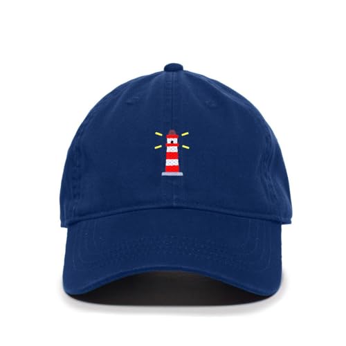 Lighthouse Embroidered Baseball Cap Cotton Adjustable Dad Hat - Picture 17 of 19