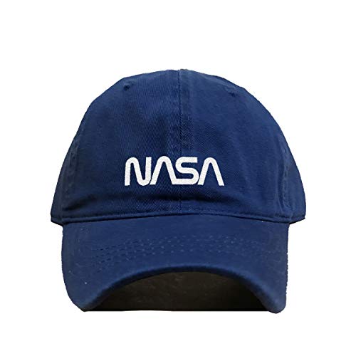Retro NASA Logo Baseball Cap bestickt Baumwolle verstellbar Papa Mütze - Bild 17 von 19