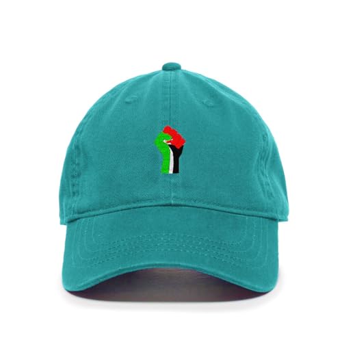 Palestine Fist Free Palestine Embroidered Baseball Cap Cotton Adjustable Dad Hat - Picture 18 of 19