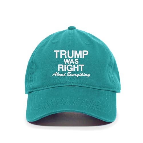 Baseballmütze Trump was Right About Everything bestickt verstellbar Papa Mütze - Bild 18 von 19