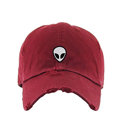Alien Vintage Baseball Cap Embroidered Cotton Adjustable Distressed Dad Hat - Picture 10 of 15