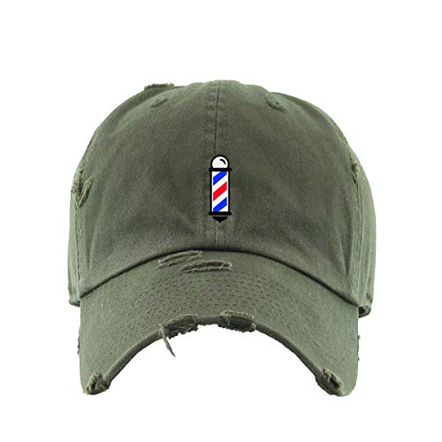 Barber Sign Vintage Baseball Cap Embroidered Adjustable Distressed Dad Hat - Picture 12 of 15