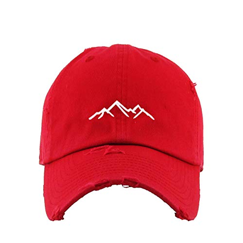 Mountain Vintage Baseball Cap bestickt Baumwolle verstellbar abgenutzt Papa Mütze - Bild 13 von 15
