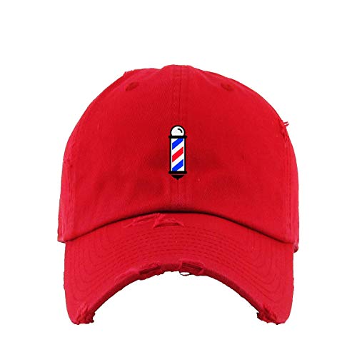 Barber Sign Vintage Baseball Cap Embroidered Adjustable Distressed Dad Hat - Picture 13 of 15