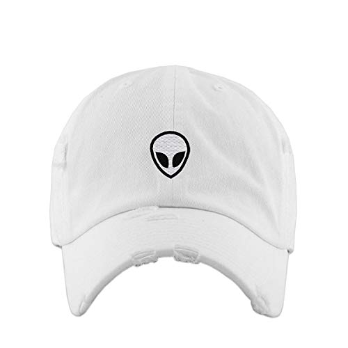 Alien Vintage Baseball Cap Embroidered Cotton Adjustable Distressed Dad Hat - Picture 15 of 15
