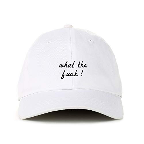 What The F*ck! Baseball Cap bestickt Baumwolle verstellbar Papa Mütze - Bild 19 von 19