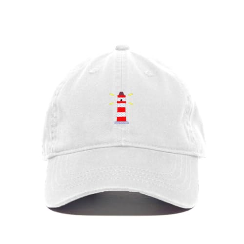 Lighthouse Embroidered Baseball Cap Cotton Adjustable Dad Hat - Picture 19 of 19
