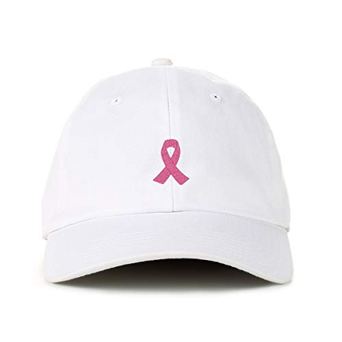 Baseballmütze rosa Band bestickt Baumwolle verstellbar Papa Mütze - Bild 19 von 19