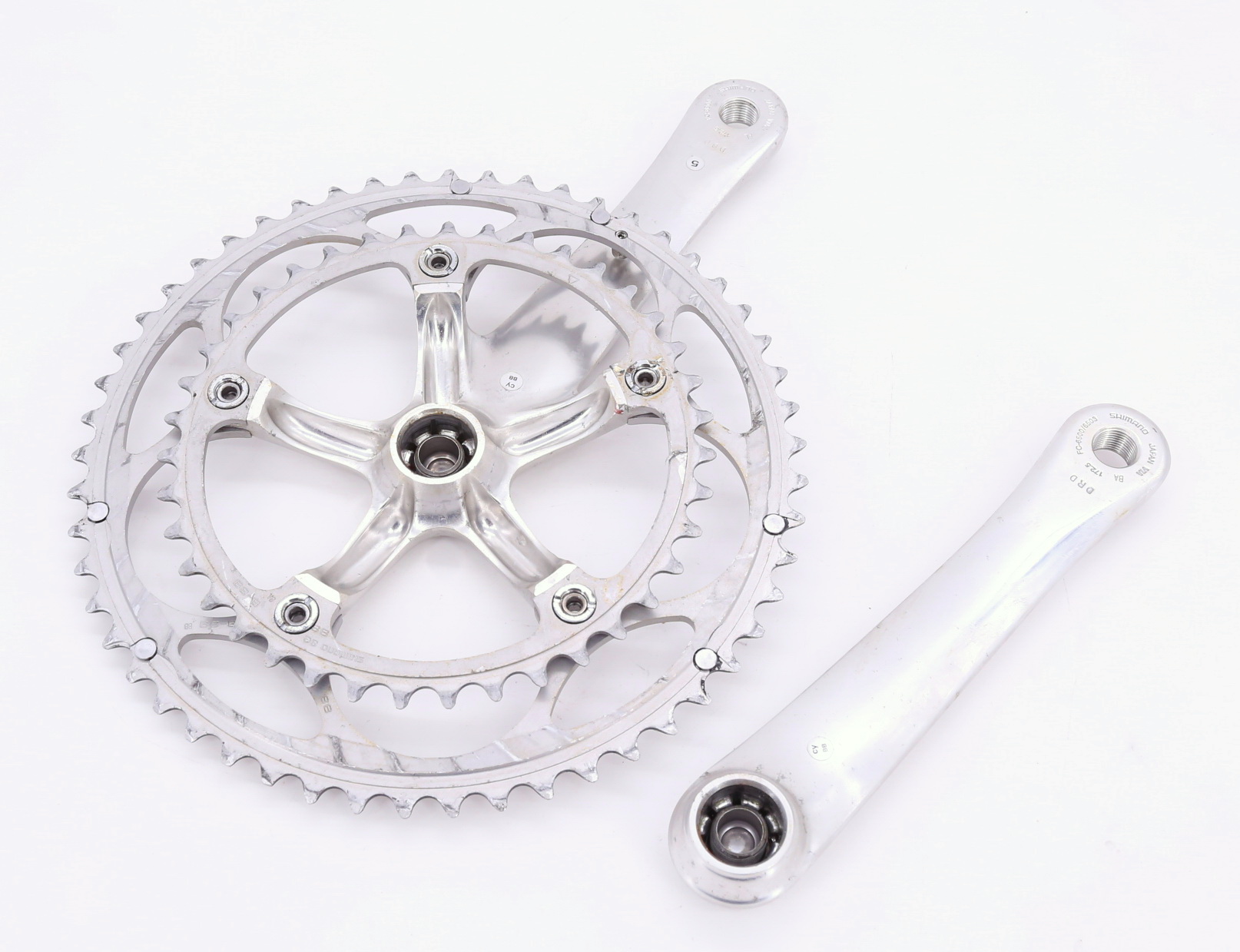 Shimano Ultegra FC-6500 Alloy Crankset 53 / 39 172.5 mm 2 x 9 Speed