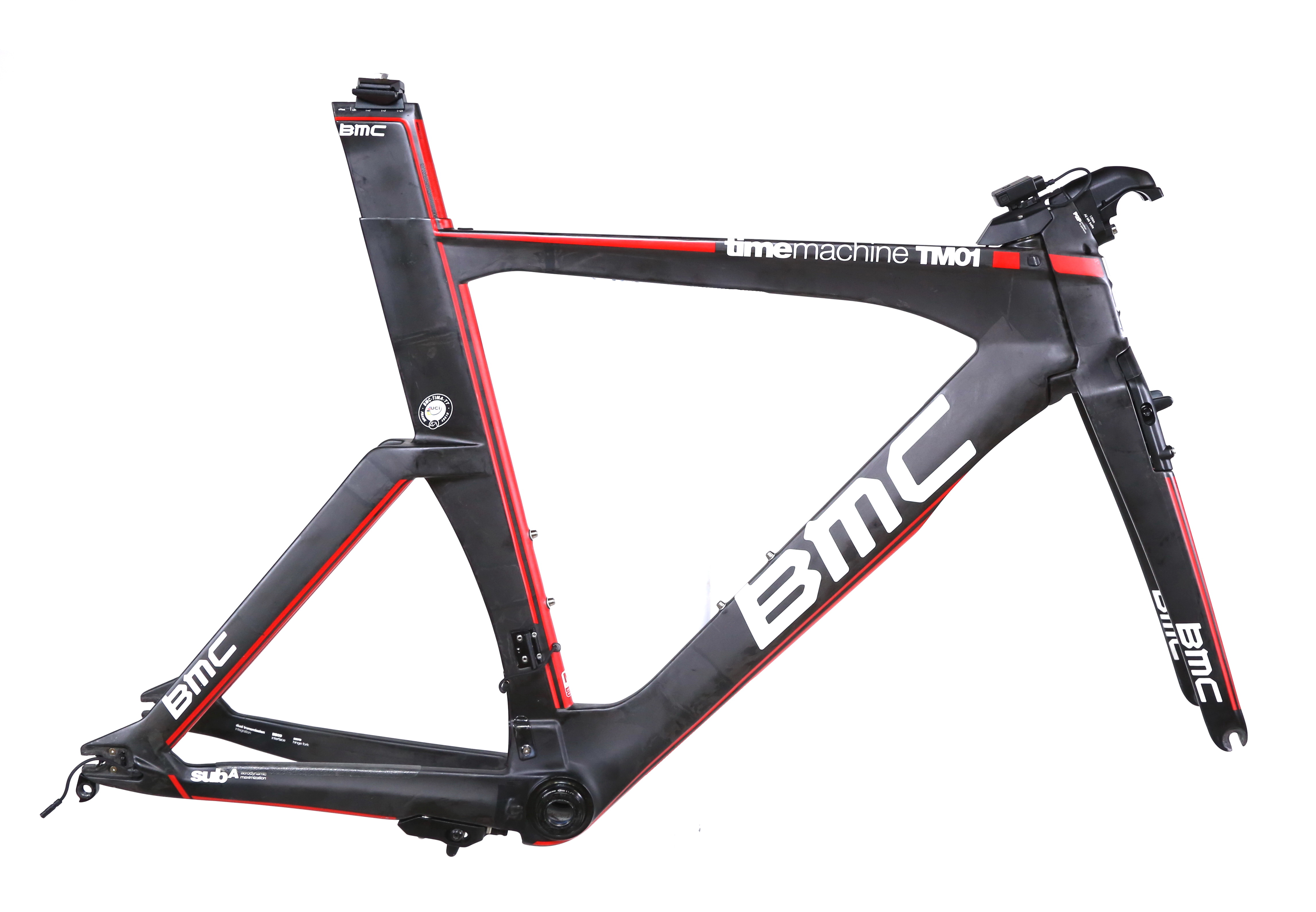 BMC Timemachine TM01 Carbon TT / Triathlon Frameset Medium Long Di2