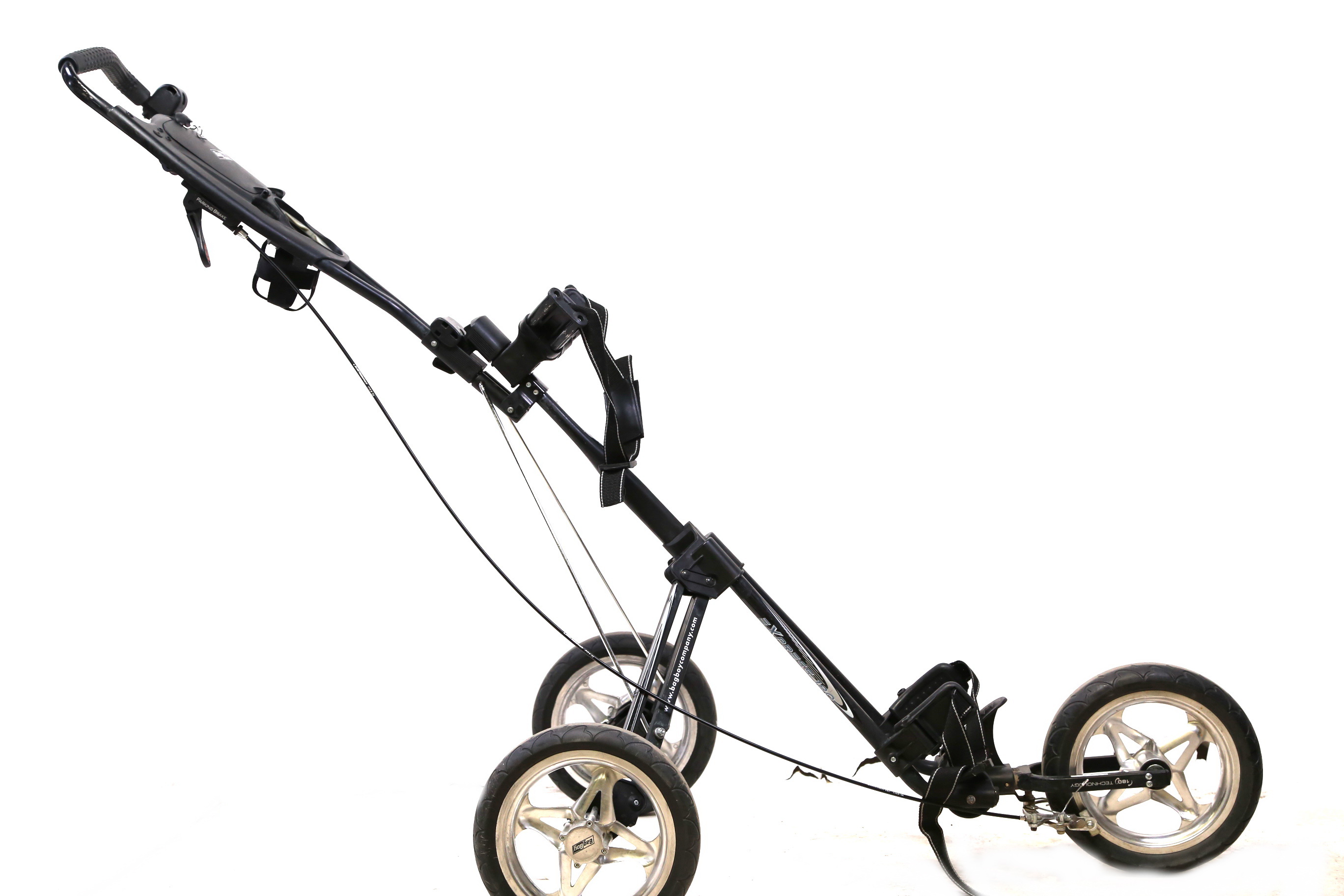 BagBoy Express 180 Golf Push Cart 3 Wheels Folding Black eBay