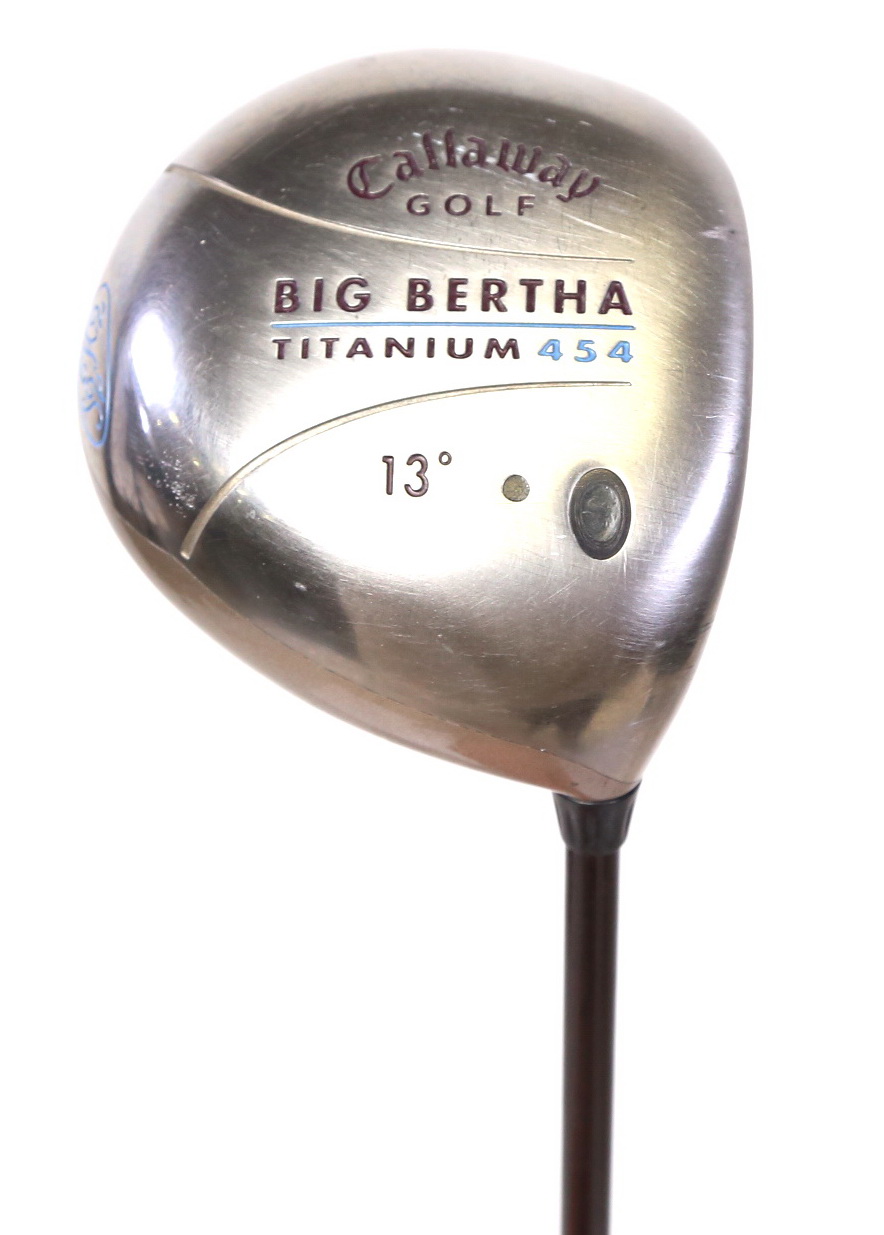 Callaway Big Bertha Titanium 454 Driver 44in RH 13 Degree Graphite Ladies Flex eBay Callaway Big Bertha Titanium 454 Driver 44in RH 13 Degree Graphite Ladies Flex eBay