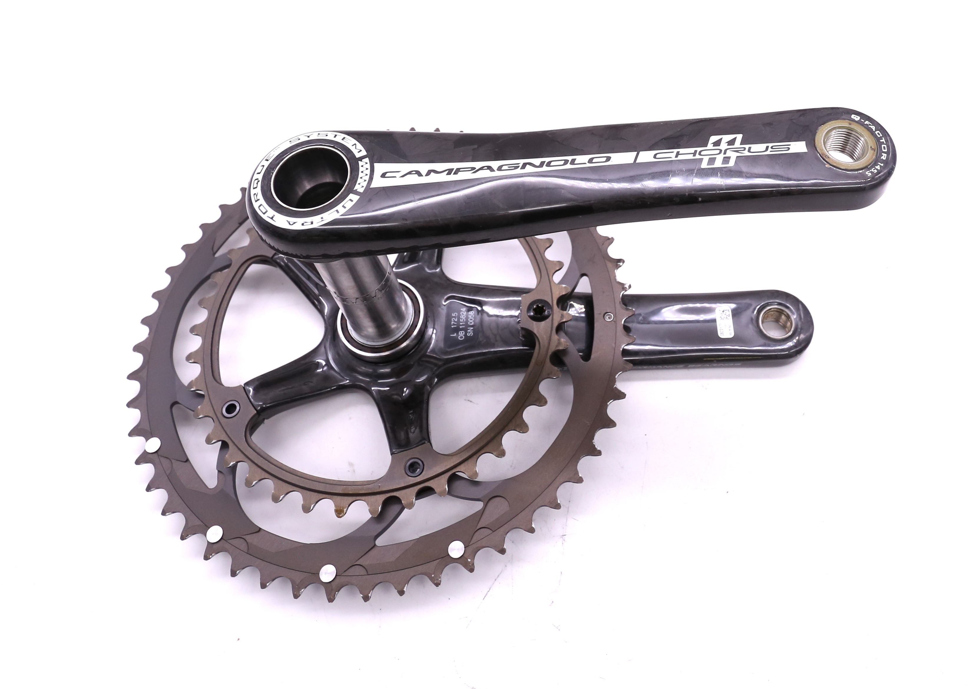 Campagnolo Chorus 11 Carbon Road Bike Crankset 53/39T 172.5 mm UltraTorque eBay