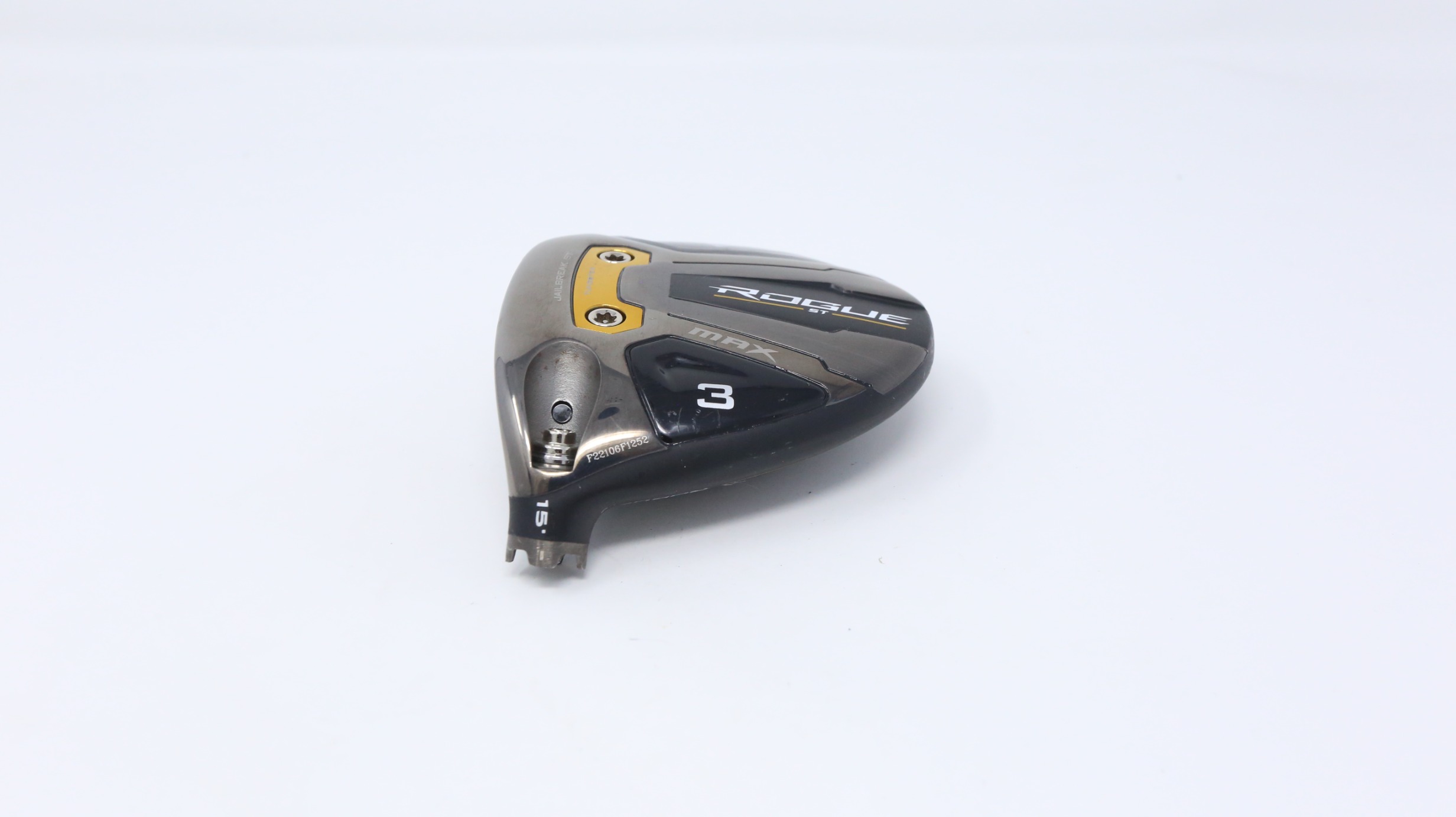 Callaway Rogue ST MAX 3-Wood - HEAD ONLY - Left-Handed - 15 Degrees